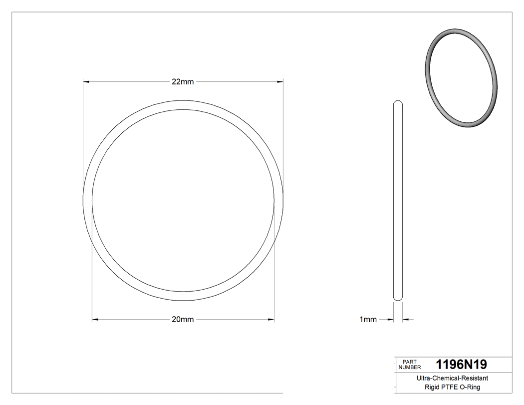 Technical drawing - 1196N19